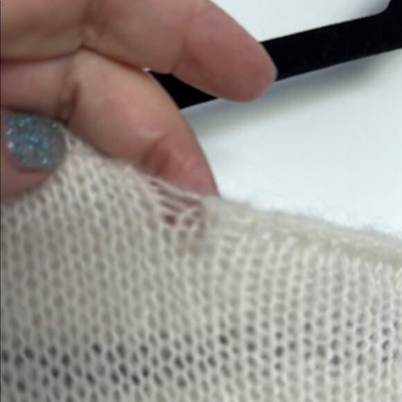 Gio & Gio Tiered Sleeve Bateau Neck Sweater, XL - Picture 7 of 7